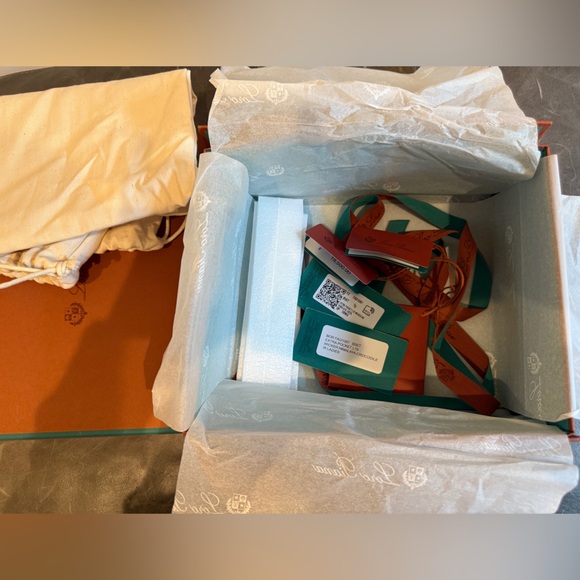 Loro Piana House Exclusive Extra Pocket L19 Wicker Himalaya Crocodile Bag - Picture 6 of 17